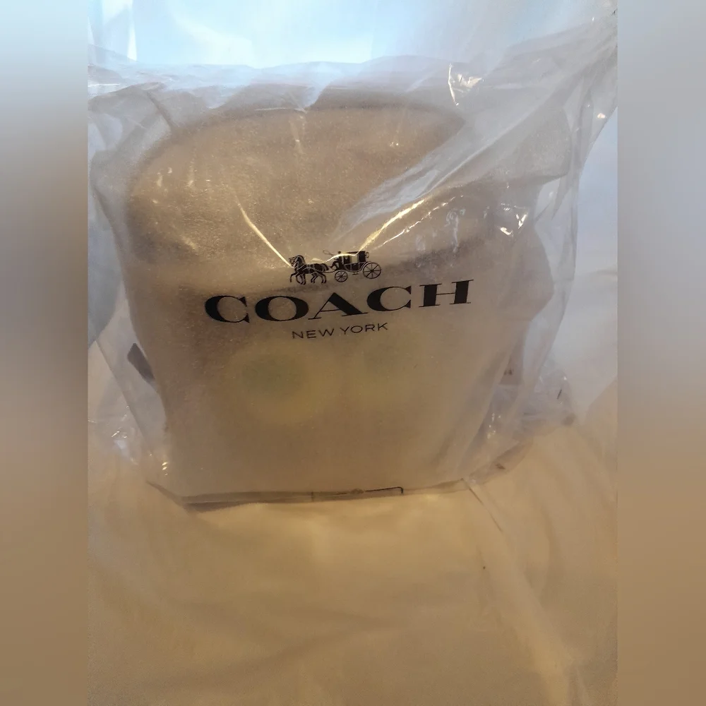 New Coach Owl Halloween Bucket Bag With Silky Dust Cover  NWT